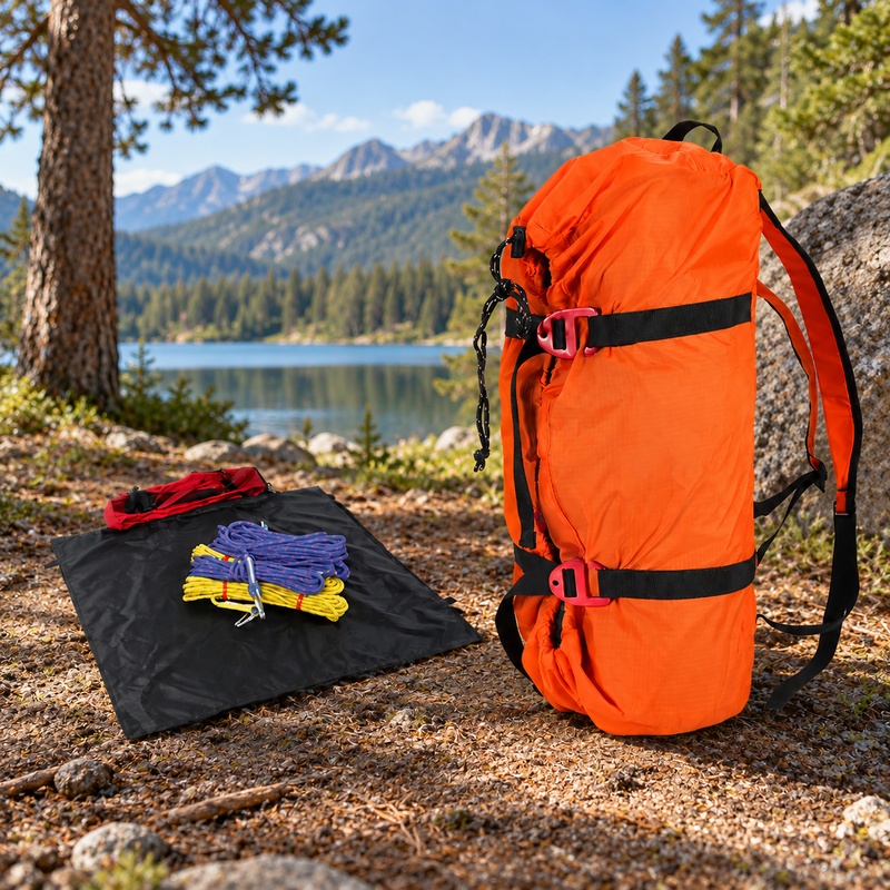 Outdoor Camping Rugs - Borsa robusta per l’alloggiamento di attrezzature