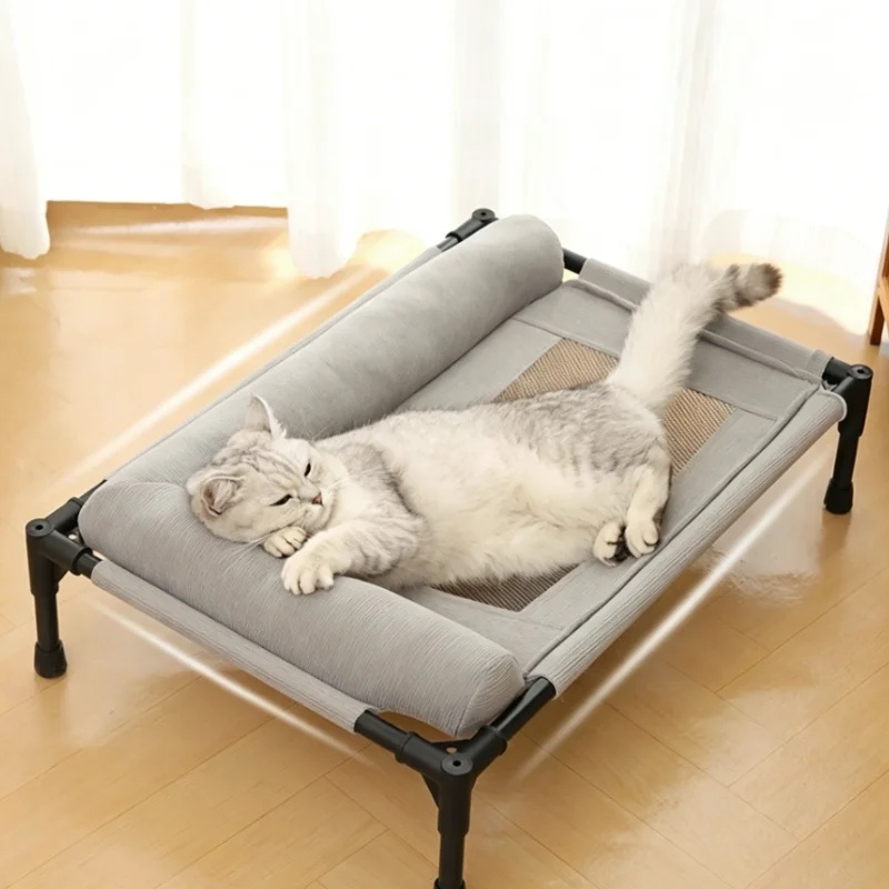Outdoor Camping Dog Bed - Cuccia Rinfrescante per Cani con Rete