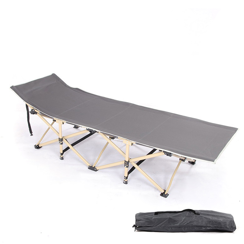 Bed Outdoor Camping - Letto Pieghevole in Metallo Moderno e