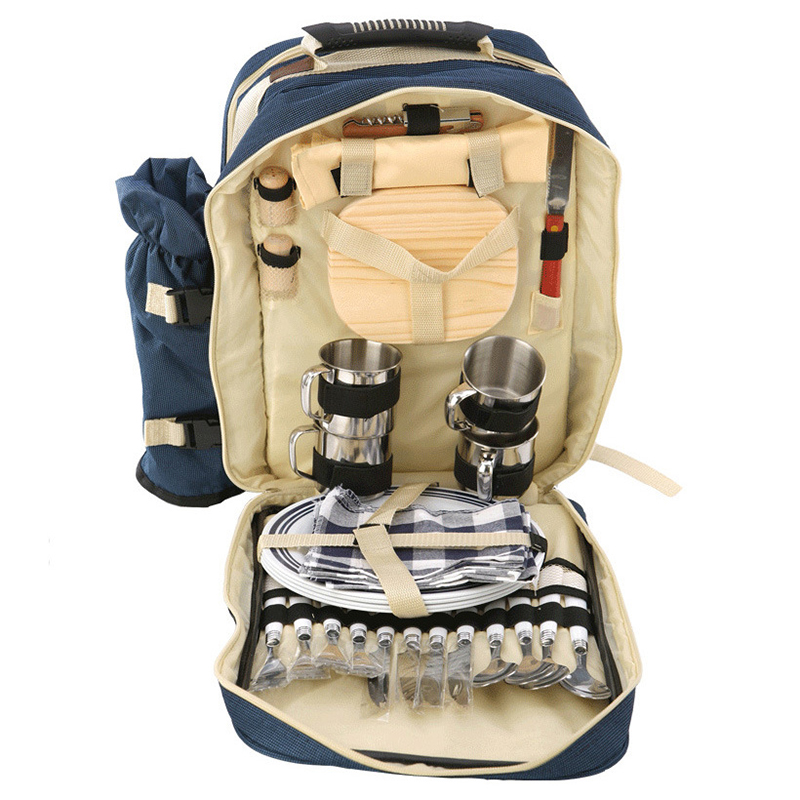 Outdoor Camping Dining Set - Set di zaini da picnic portatili
