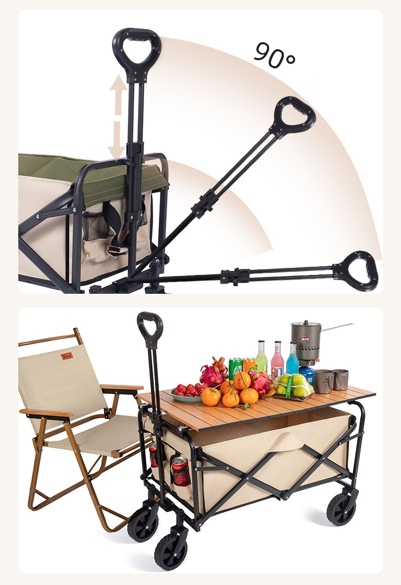 Carrello Pieghevole Portatile  - Outdoor Camping Trolley recensione e prezzo