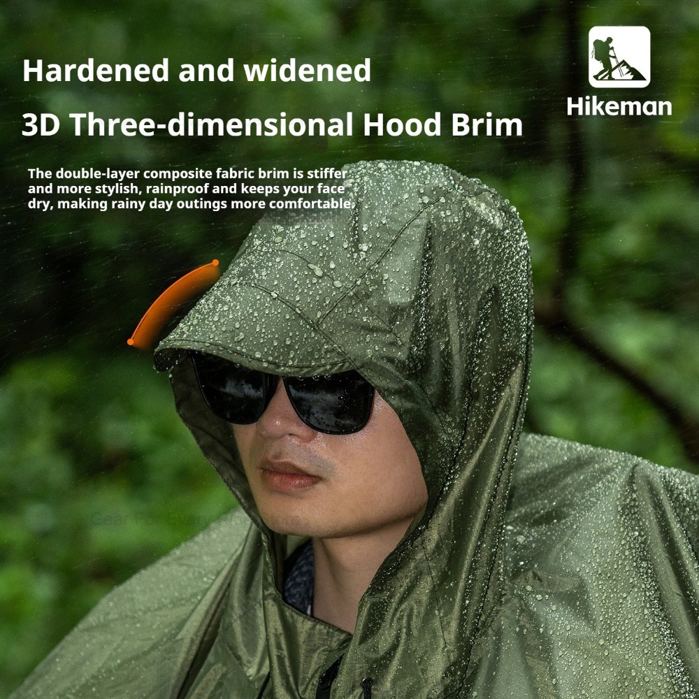 Impermeabile ultraleggero con  - Camping Rain Poncho recensione e prezzo