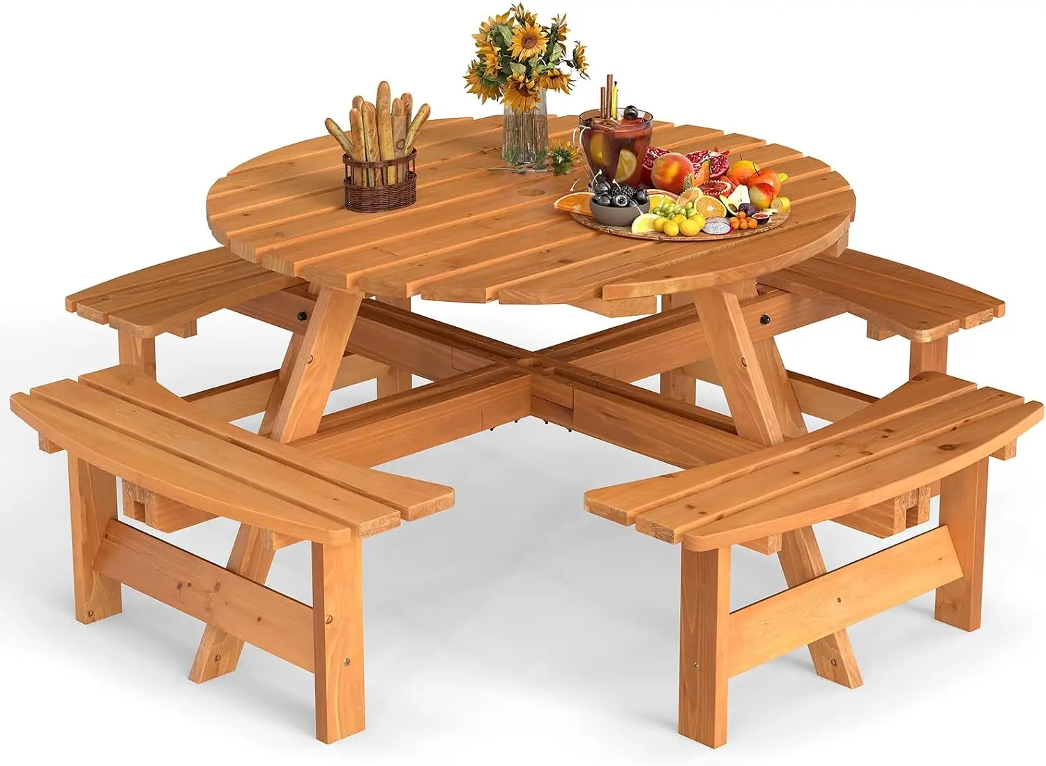 Tavolo da picnic in legno per  - Outdoor Camping Usa recensione e prezzo