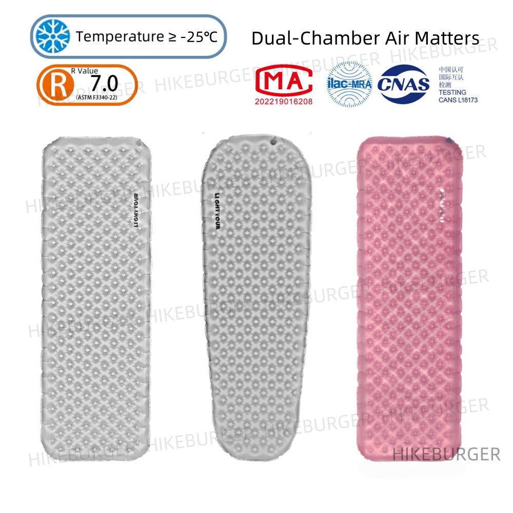 Light Tour R-Value 7.0 Materas - Outdoor Camping Rugs recensione e prezzo