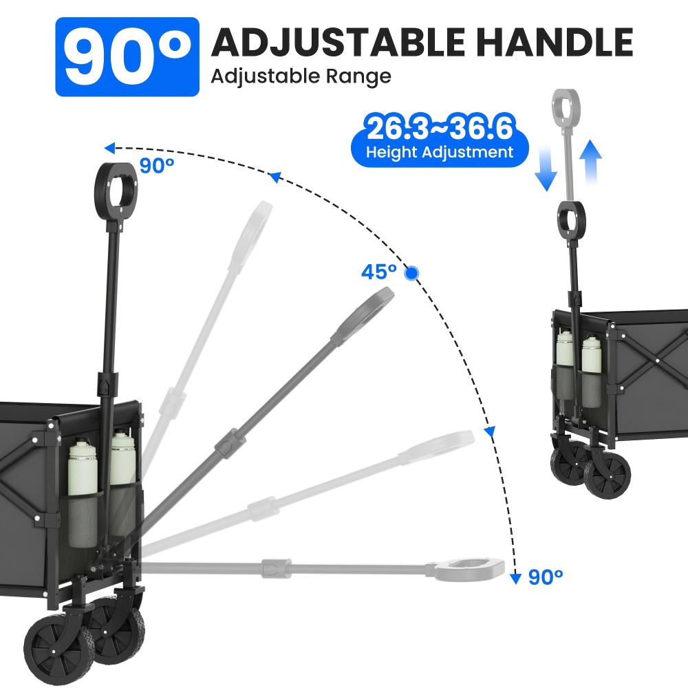 Carrello da Giardino Pieghevol - Outdoor Camping Trolley recensione e prezzo
