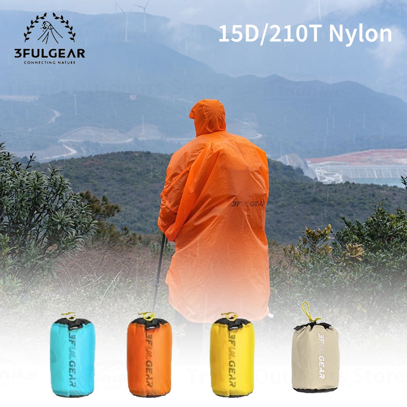 3F UL GEAR 2026 Impermeabile d - Camping Rain Poncho recensione e prezzo